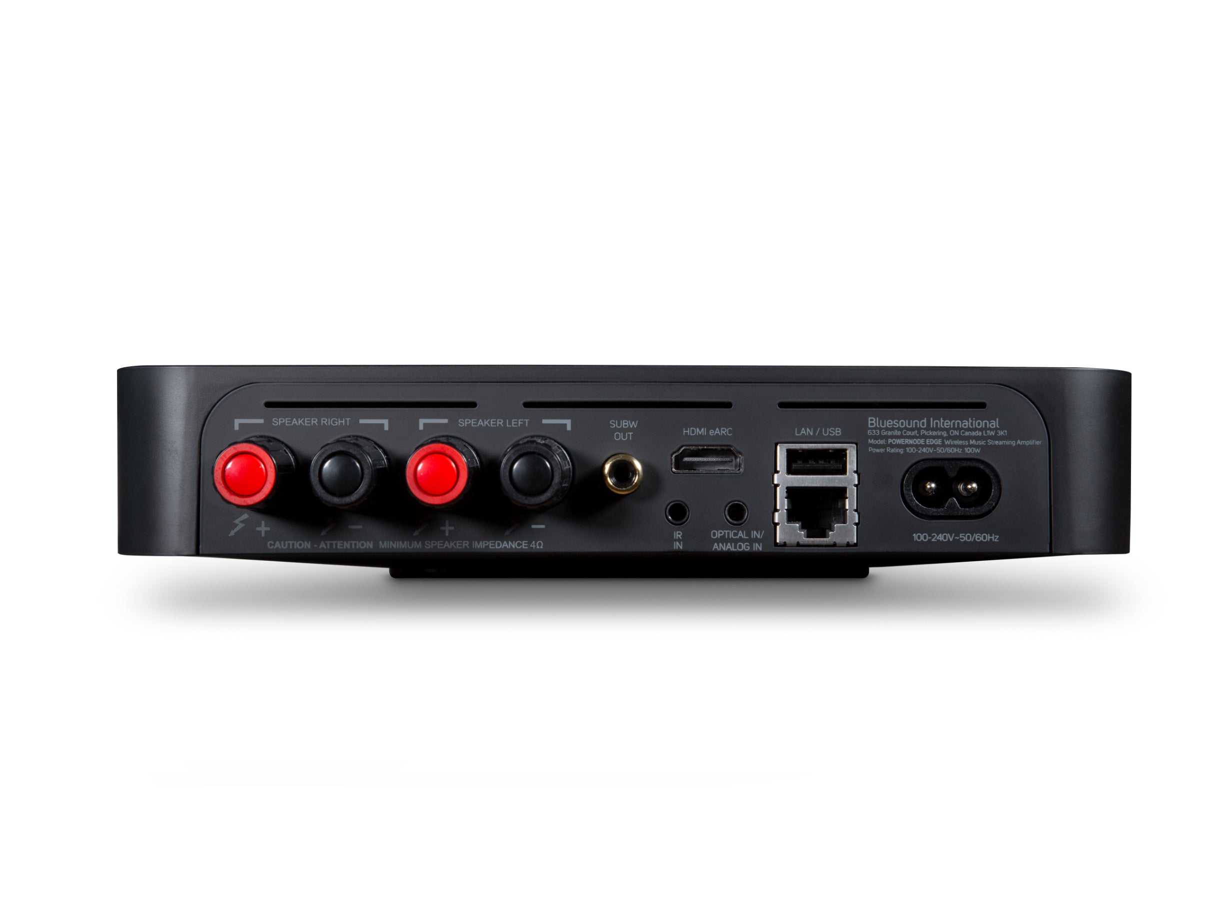 BlueSound POWERNODE Edge Streaming Amplifier
