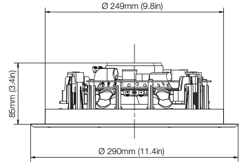 Bowers and Wilkins CCM382 2-Way In-Ceiling Speaker (Pair)