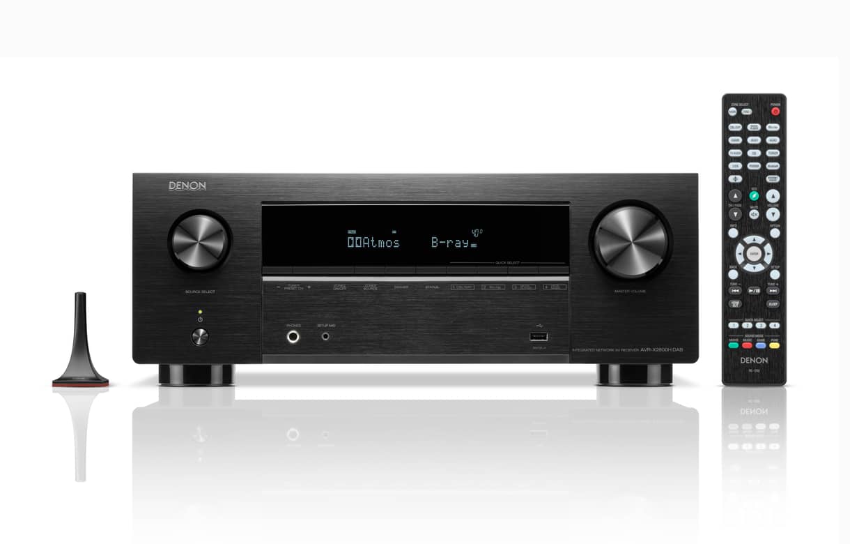 Denon AVR-X2800H DAB 7.2 Channel AV Receiver