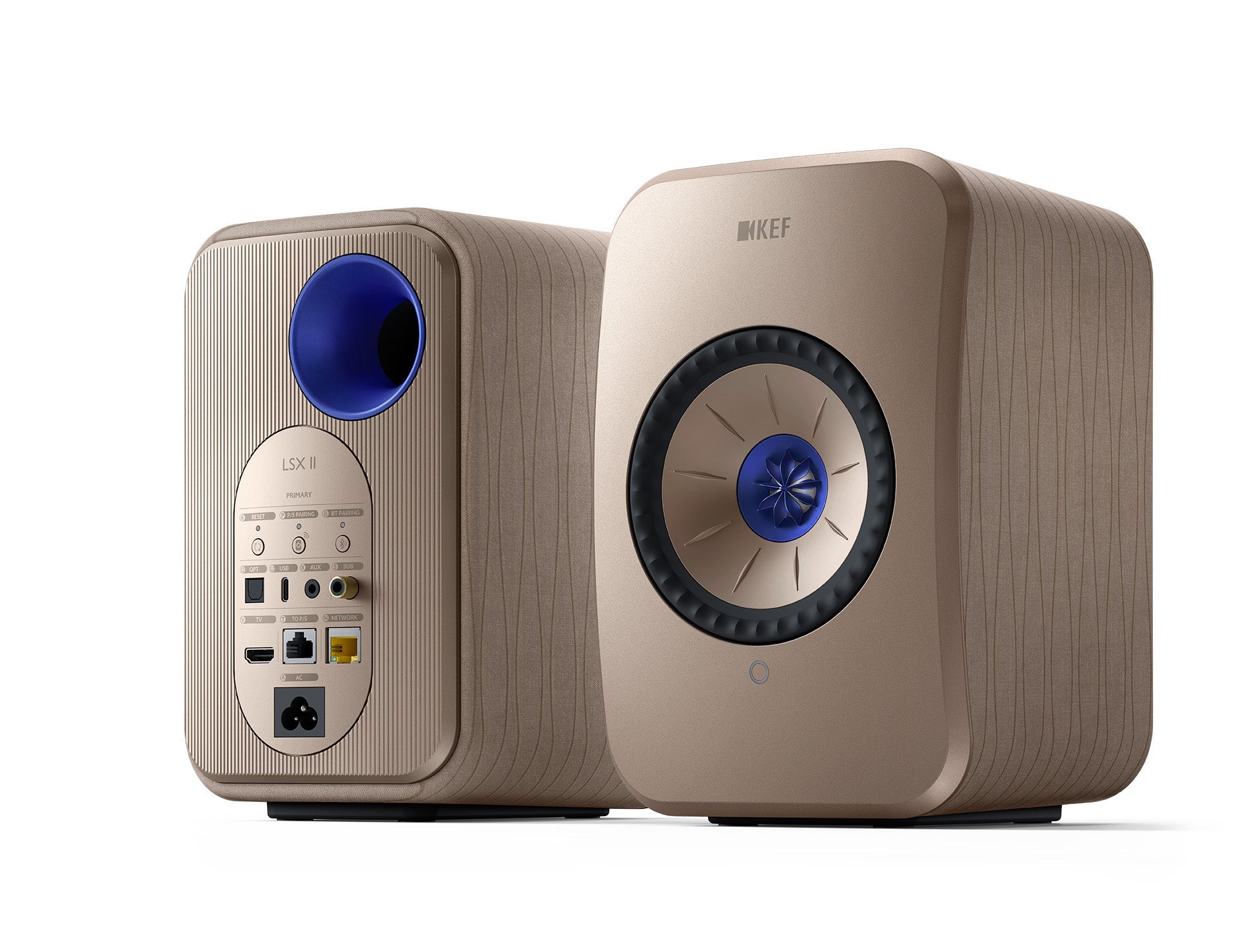 KEF LSX 2 Powered / Active Speakers #colour_soundwave edition