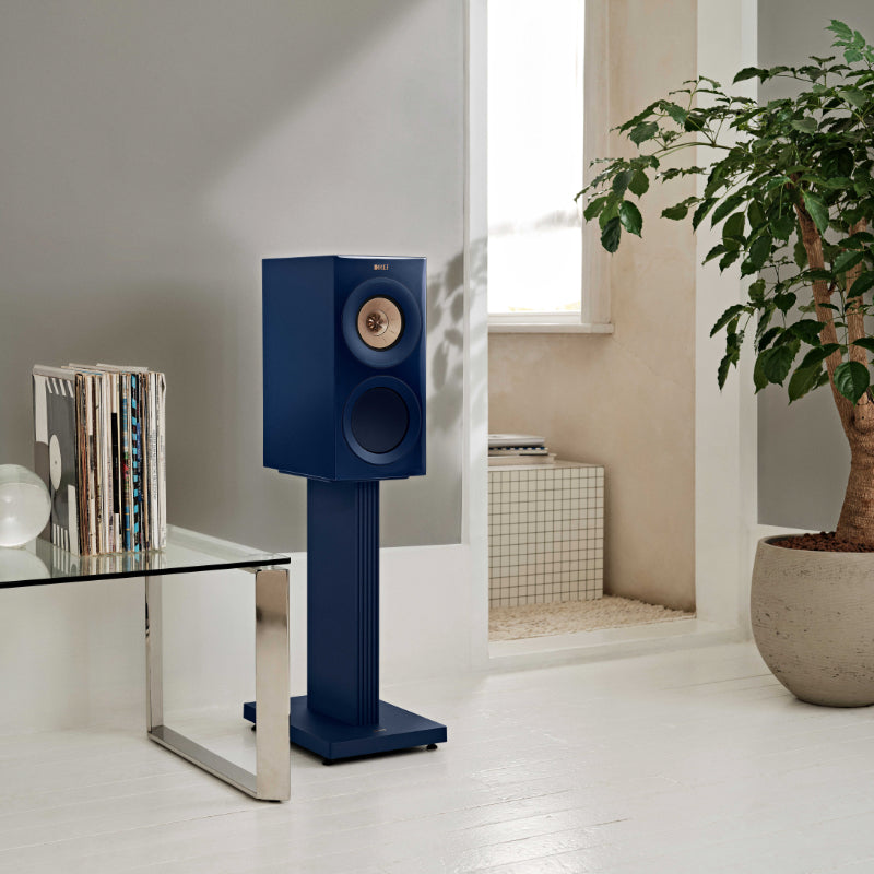 KEF R3 Meta 3-way Bookshelf Speakers #colour_indigo gloss