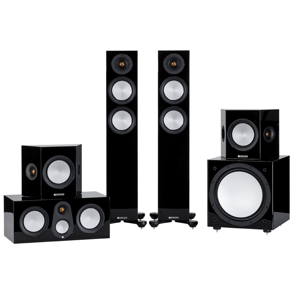 Monitor Audio Silver 200 7G Cinema 5.1 Speaker Pack