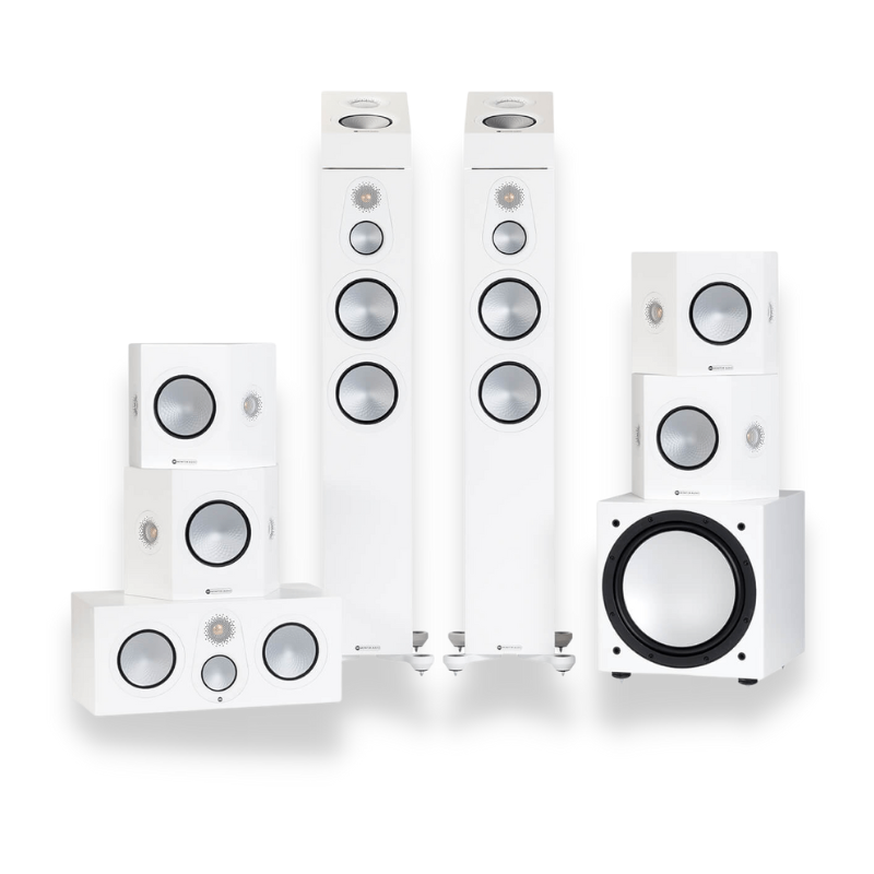 Monitor Audio Silver 300 7G Dolby Atmos® Cinema 7.1.2 Speaker Pack