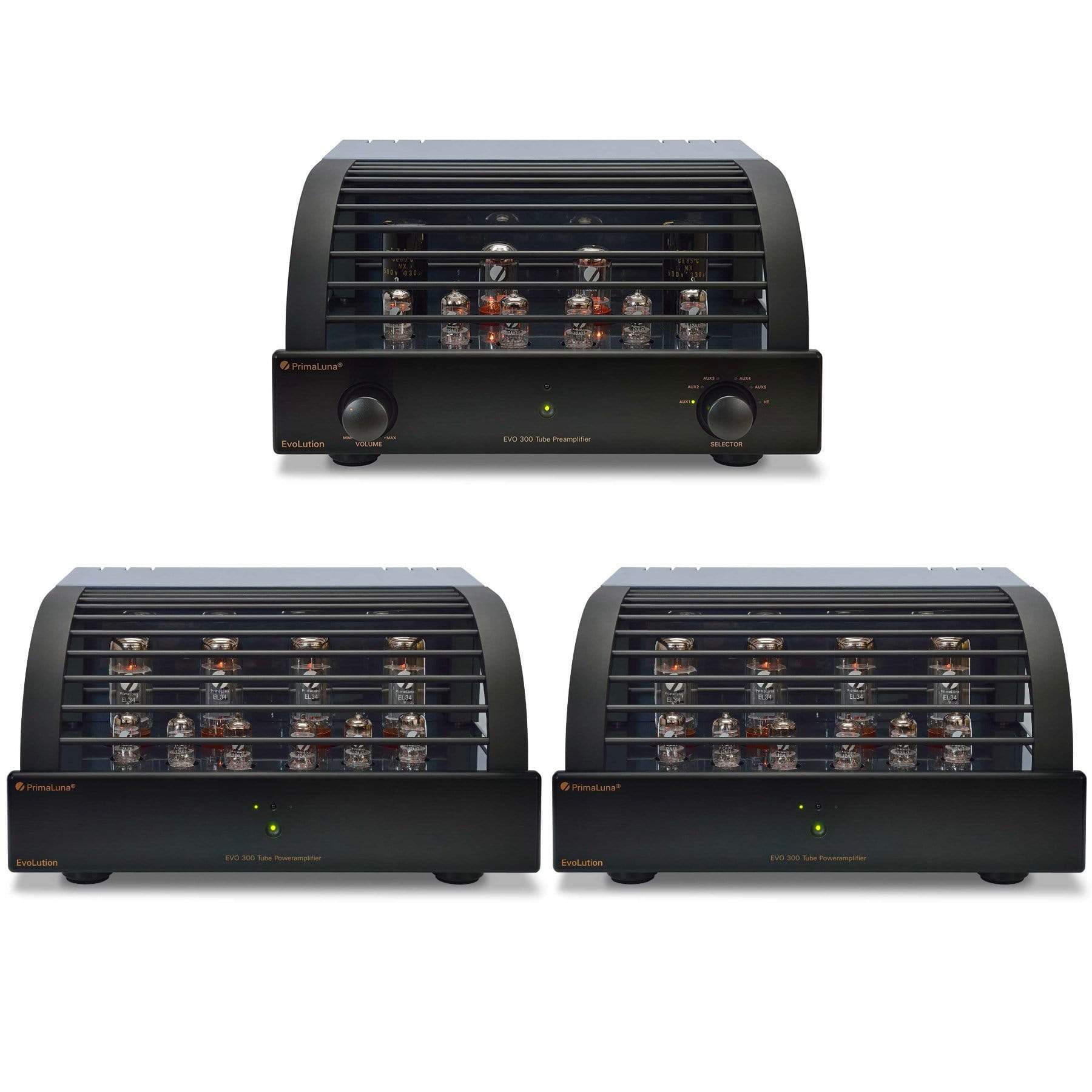 PrimaLuna EVO 300 Pre & Monoblock Amplifiers Pack