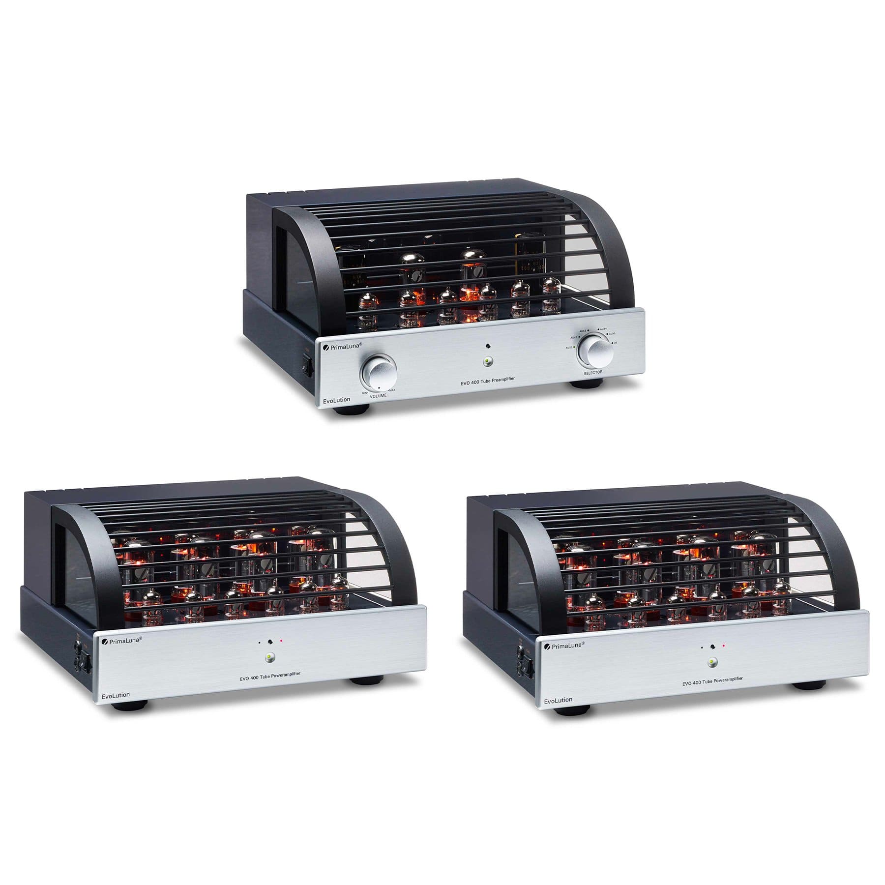 PrimaLuna EVO 400 Pre & Monoblock Amplifiers Pack